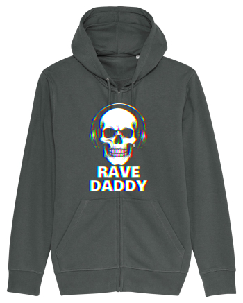 Rave Daddy EDM Skull Anthracite