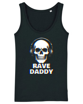 Rave Daddy EDM Skull Black
