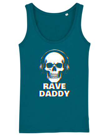 Rave Daddy EDM Skull Ocean Depth