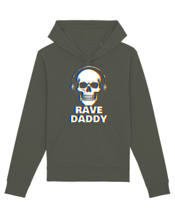 Rave Daddy EDM Skull Khaki