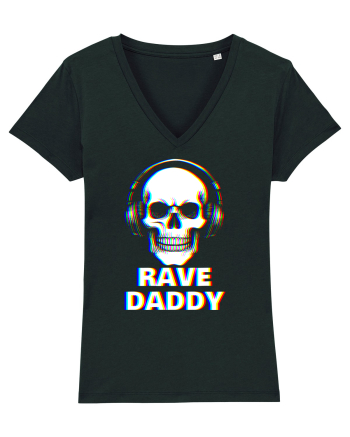 Rave Daddy EDM Skull Black