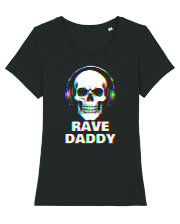 Rave Daddy EDM Skull Black