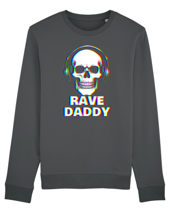Rave Daddy EDM Skull Anthracite