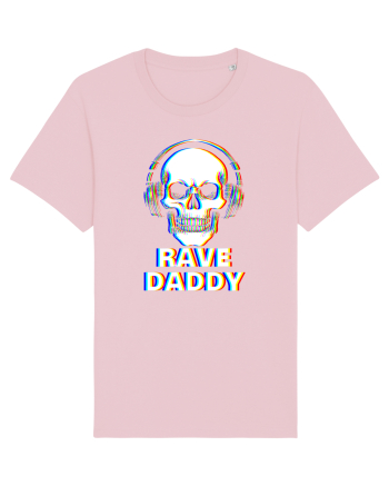 Rave Daddy EDM Skull Cotton Pink