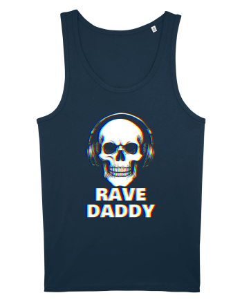Rave Daddy EDM Skull Navy