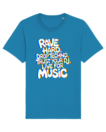 Rave Hard Drop Techno Trust Your DJ Live For Music Azur