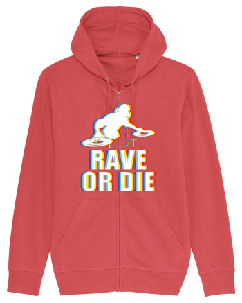 Rave Or Die Psychedelic DJ Carmine Red