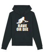 Rave Or Die Psychedelic DJ Hanorac Unisex Drummer