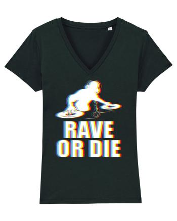 Rave Or Die Psychedelic DJ Black