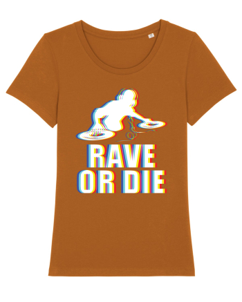 Rave Or Die Psychedelic DJ Roasted Orange