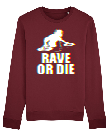 Rave Or Die Psychedelic DJ Burgundy