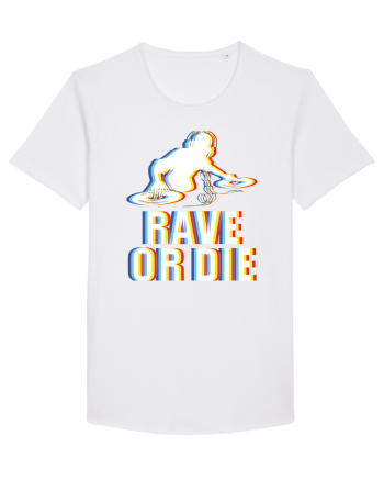 Rave Or Die Psychedelic DJ White