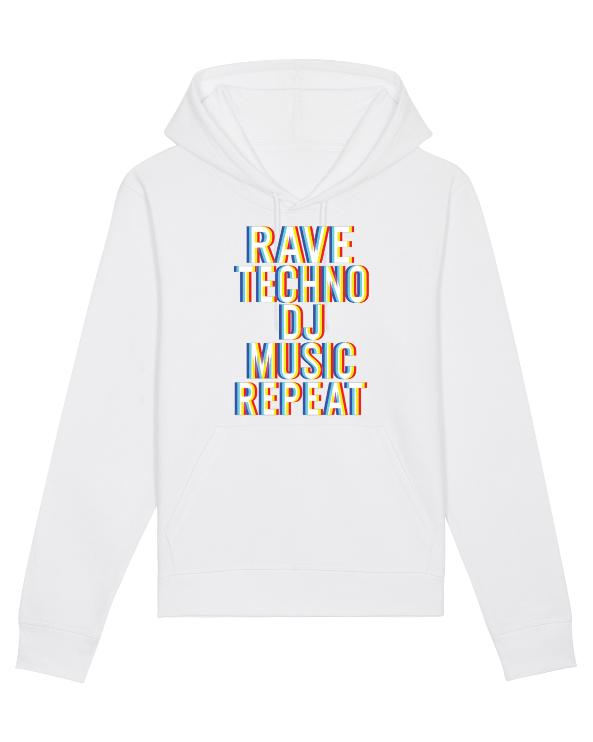 Hanorac Unisex Drummer White