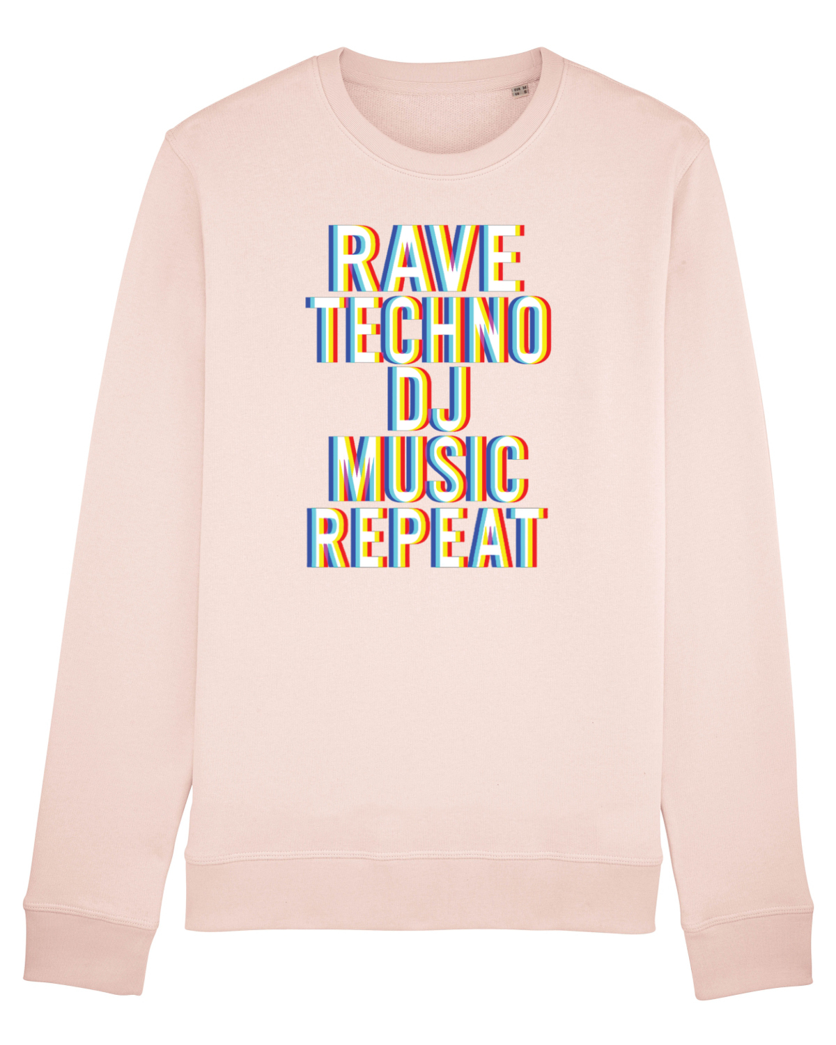 Bluză mânecă lungă Unisex Rise Candy Pink