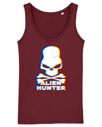 Skull Alien Hunter Burgundy