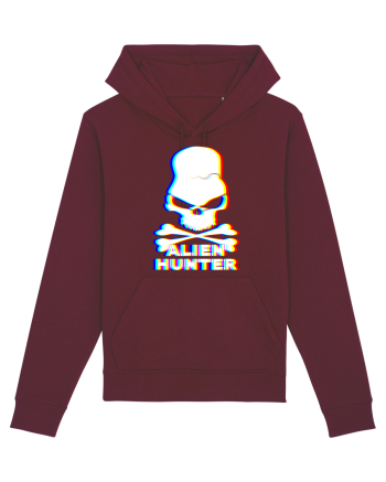 Skull Alien Hunter Burgundy