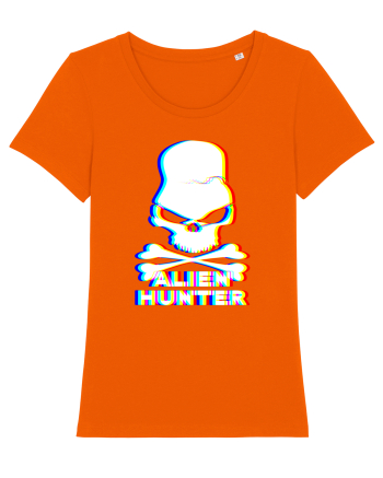 Skull Alien Hunter Bright Orange