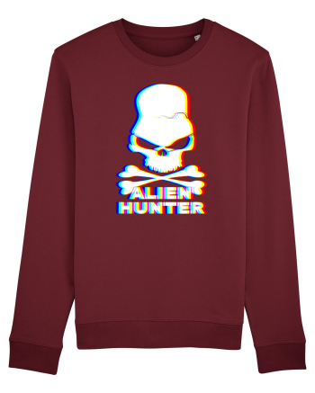 Skull Alien Hunter Burgundy