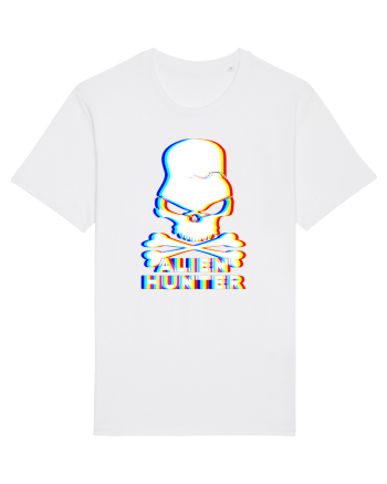 Skull Alien Hunter White