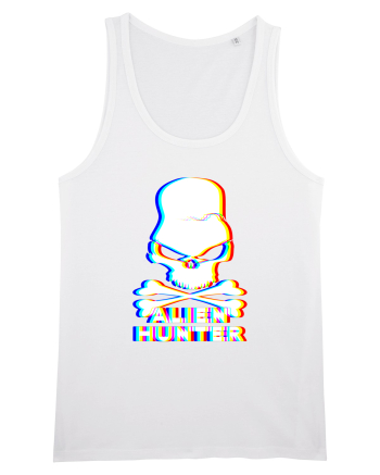 Skull Alien Hunter White