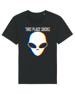 This Place Sucks Alien Tricou mânecă scurtă Unisex Rocker