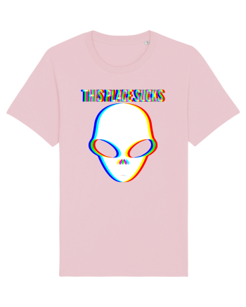 This Place Sucks Alien Cotton Pink