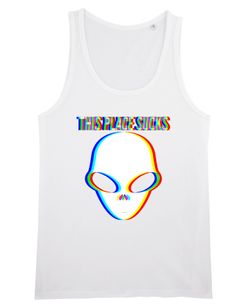 This Place Sucks Alien White