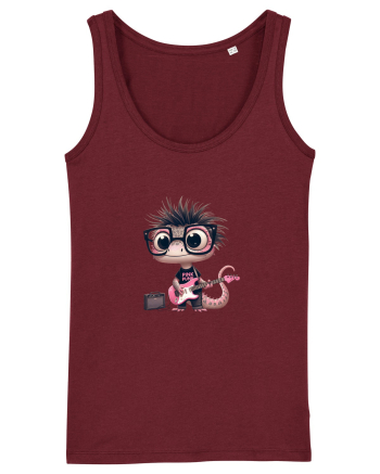 Pink Punk -lizard 1 Burgundy