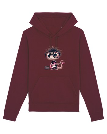 Pink Punk -lizard 1 Burgundy