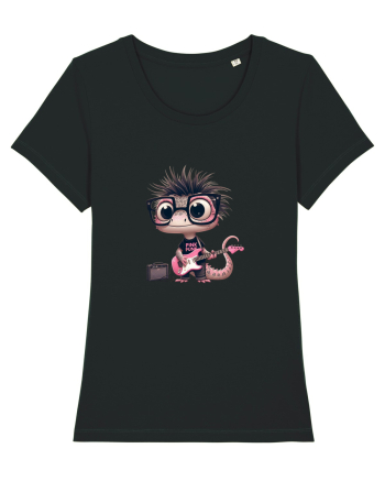 Pink Punk -lizard 1 Black