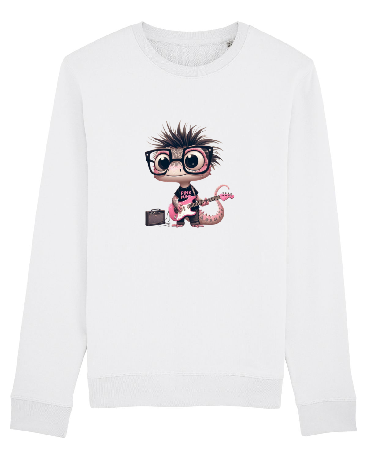 Bluză mânecă lungă Unisex Rise White