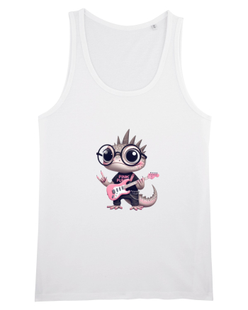 Pink Punk -lizard 2 White