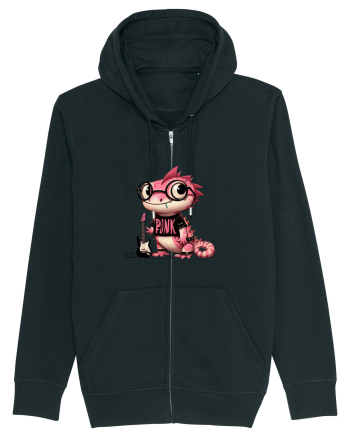Pink Punk -lizard 3 Black