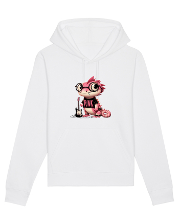 Pink Punk -lizard 3 White