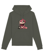 Pink Punk -lizard 3 Hanorac Unisex Drummer