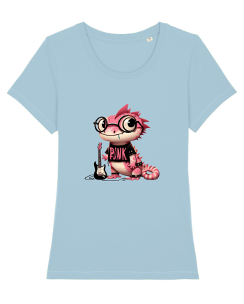 Pink Punk -lizard 3 Sky Blue
