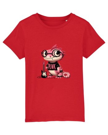 Pink Punk -lizard 3 Red