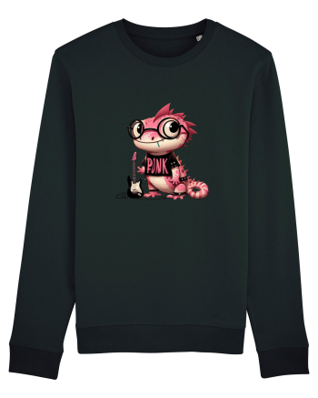 Pink Punk -lizard 3 Black