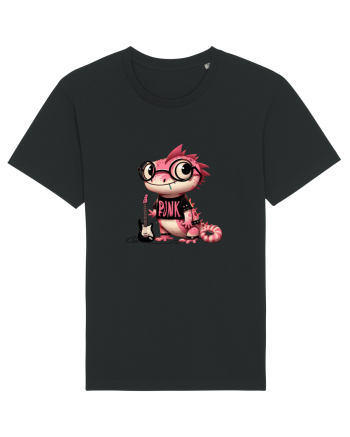 Pink Punk -lizard 3 Black