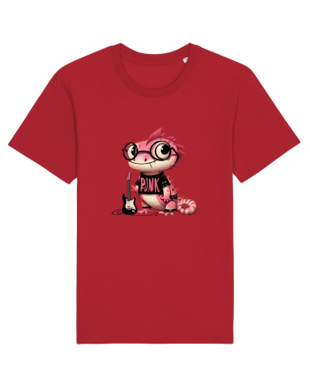 Pink Punk -lizard 3 Red