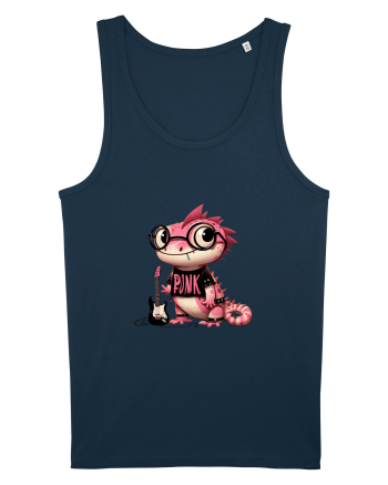 Pink Punk -lizard 3 Navy