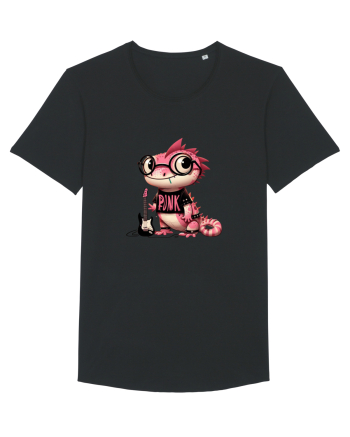 Pink Punk -lizard 3 Black
