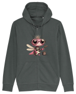 Pink Punk -dragonfly 1 Hanorac cu fermoar Unisex Connector