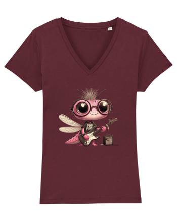 Pink Punk -dragonfly 1 Burgundy