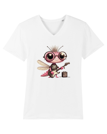 Pink Punk -dragonfly 1 White
