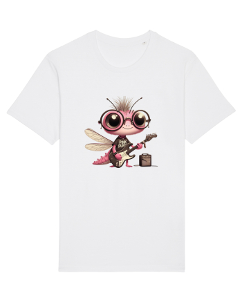 Pink Punk -dragonfly 1 White