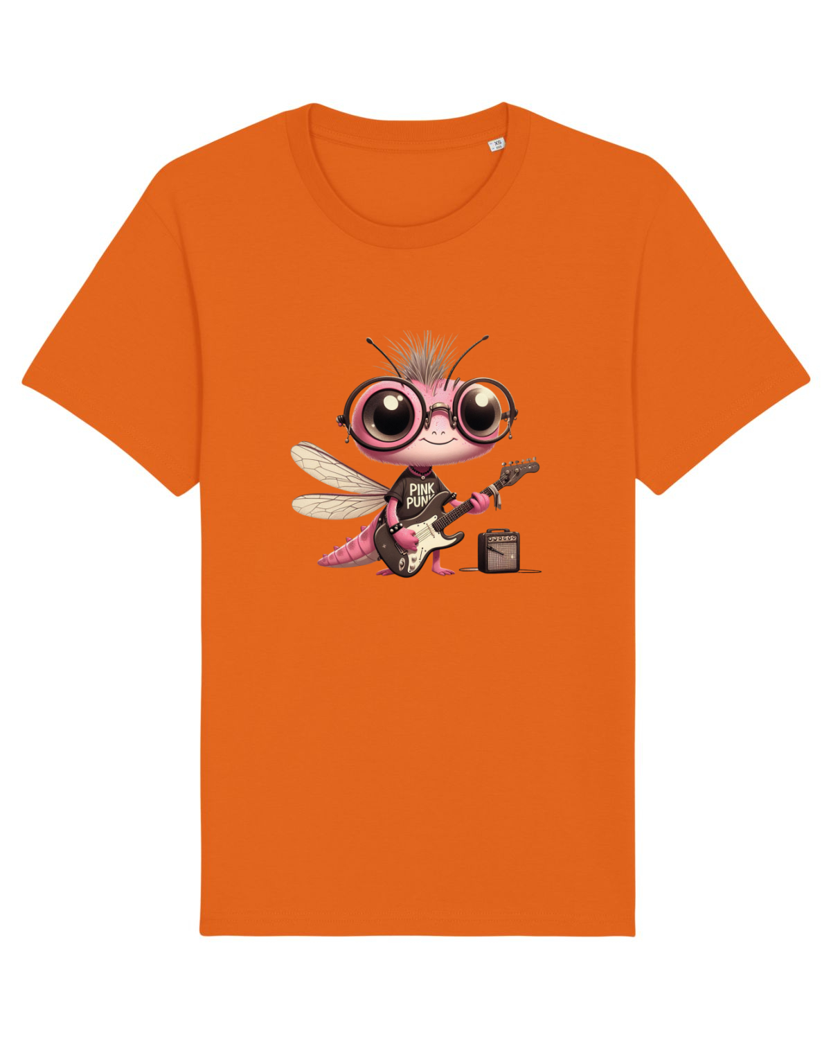 Tricou mânecă scurtă Unisex Rocker Bright Orange