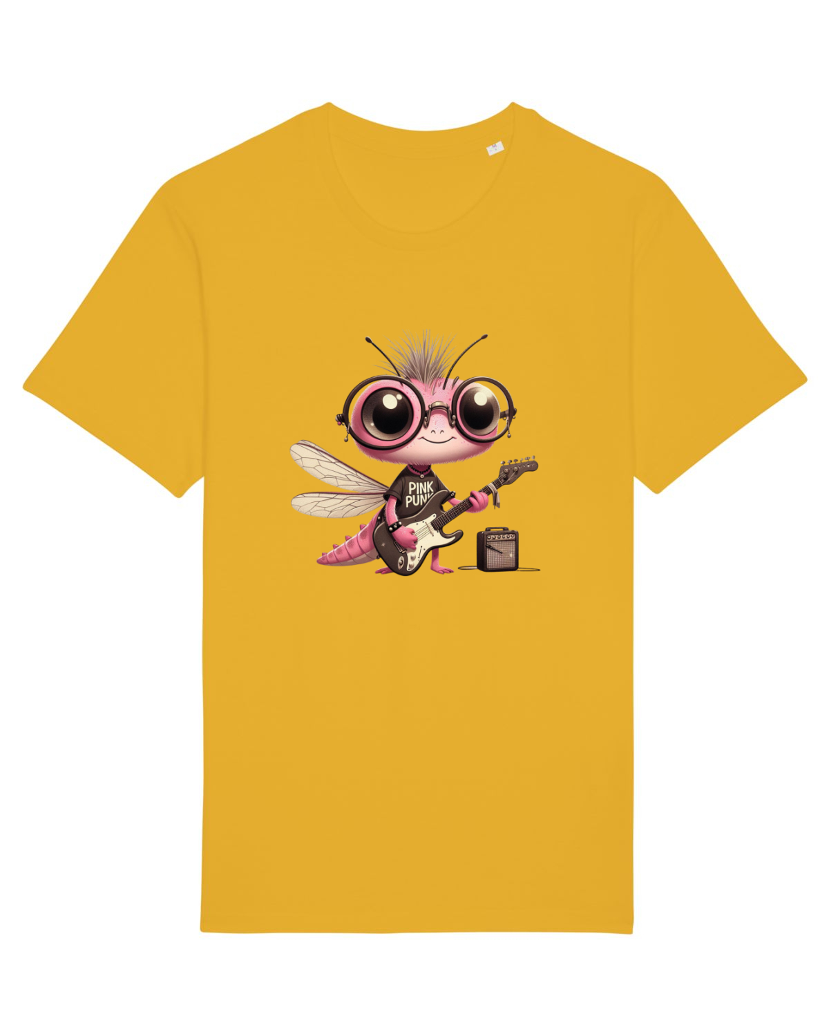 Tricou mânecă scurtă Unisex Rocker Spectra Yellow