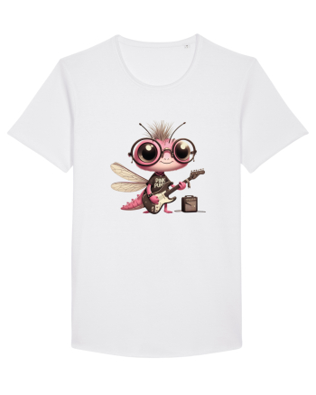 Pink Punk -dragonfly 1 White