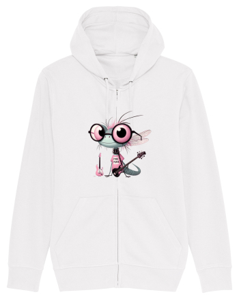 Pink Punk -dragonfly 2 White
